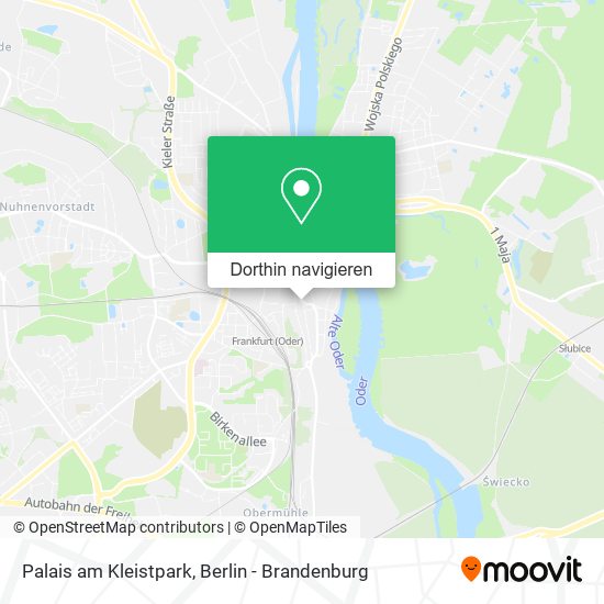 Palais am Kleistpark Karte