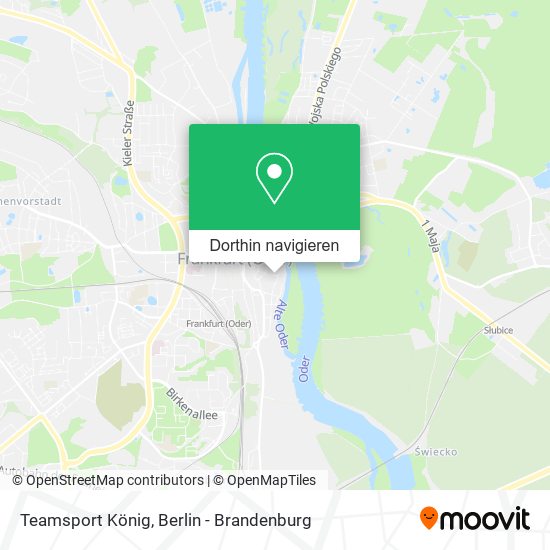 Teamsport König Karte