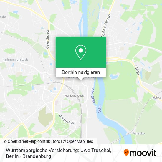 Württembergische Versicherung: Uwe Truschel Karte