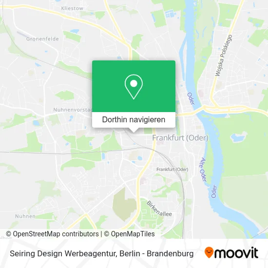 Seiring Design Werbeagentur Karte