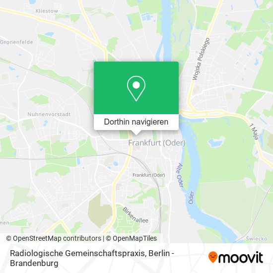Radiologische Gemeinschaftspraxis Karte