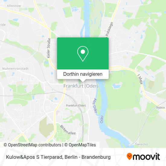 Kulow&Apos S Tierparad Karte