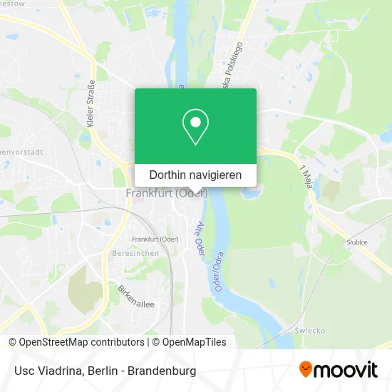 Usc Viadrina Karte