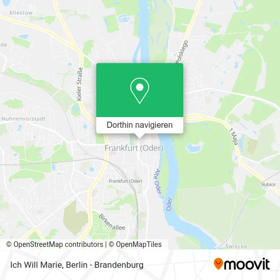 Ich Will Marie Karte