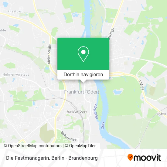 Die Festmanagerin Karte
