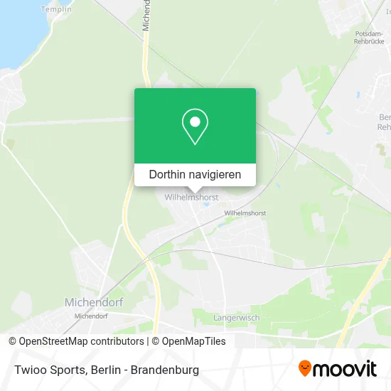 Twioo Sports Karte