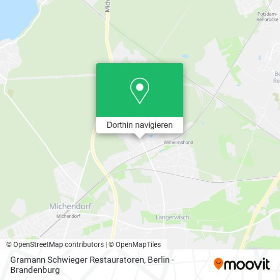 Gramann Schwieger Restauratoren Karte