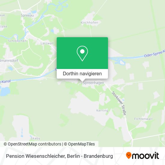 Pension Wiesenschleicher Karte