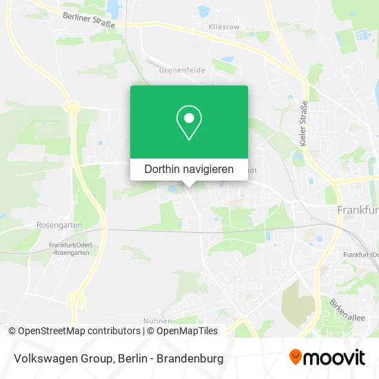 Volkswagen Group Karte