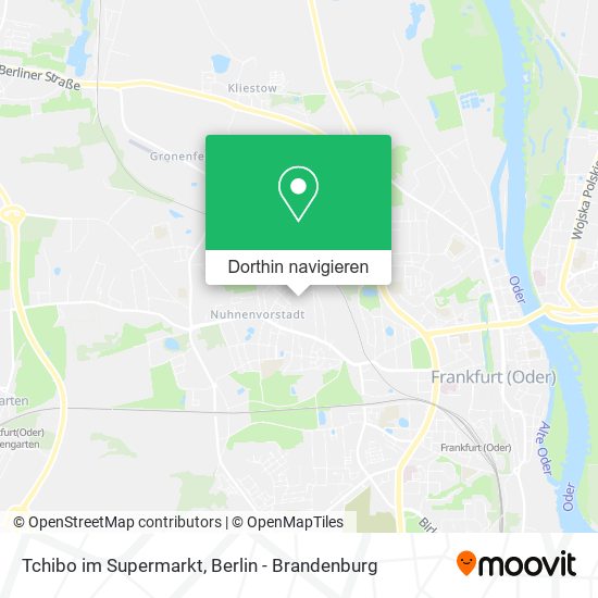 Tchibo im Supermarkt Karte