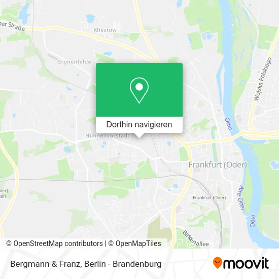 Bergmann & Franz Karte