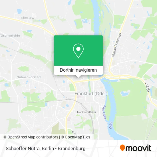 Schaeffer Nutra Karte