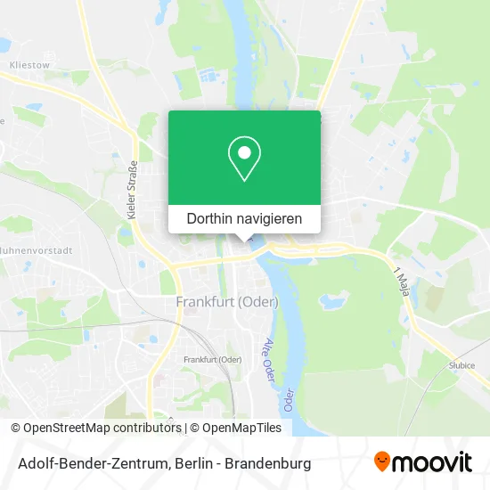 Adolf-Bender-Zentrum Karte