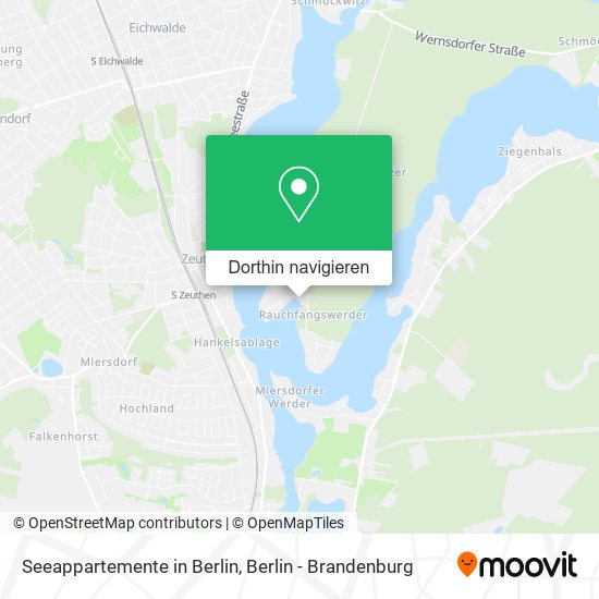 Seeappartemente in Berlin Karte
