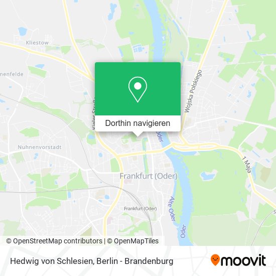 Hedwig von Schlesien Karte
