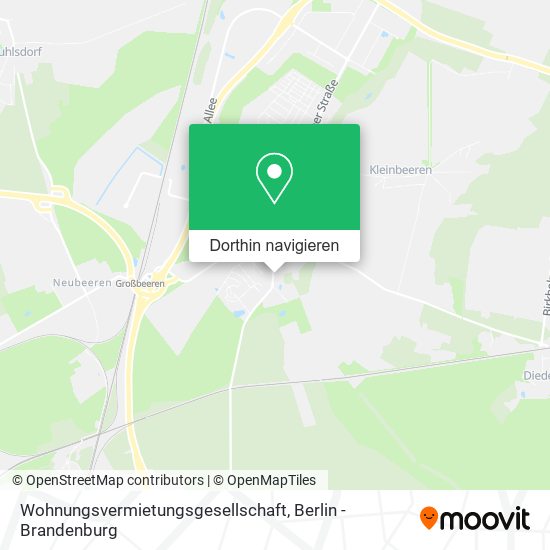 Wohnungsvermietungsgesellschaft Karte