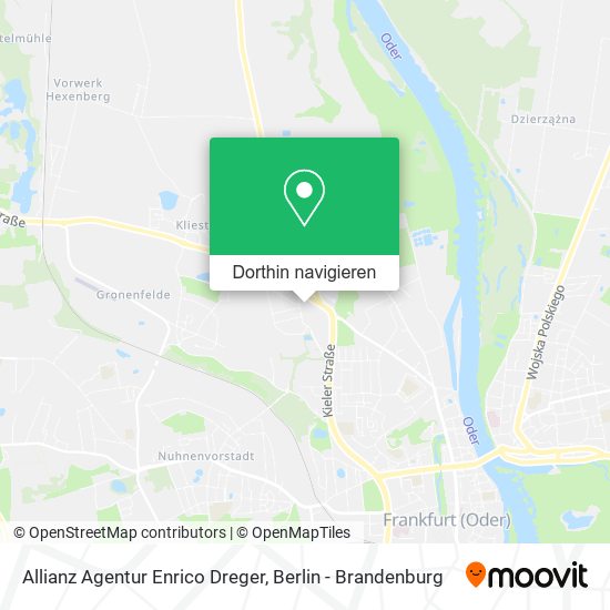 Allianz Agentur Enrico Dreger Karte