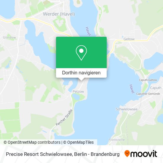Precise Resort Schwielowsee Karte