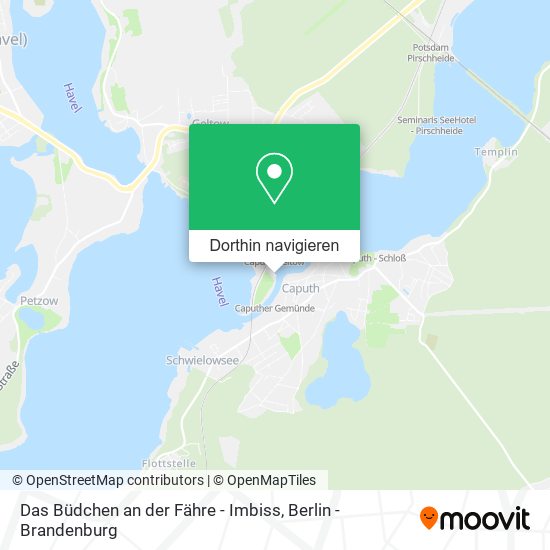 Das Büdchen an der Fähre - Imbiss Karte