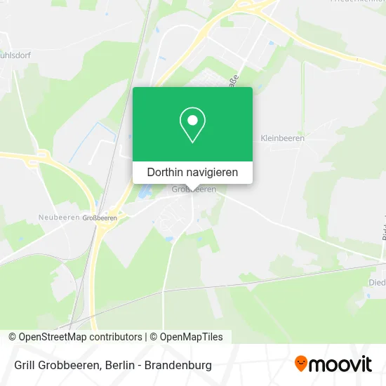 Grill Grobbeeren Karte