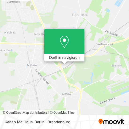 Kebap Mc Haus Karte