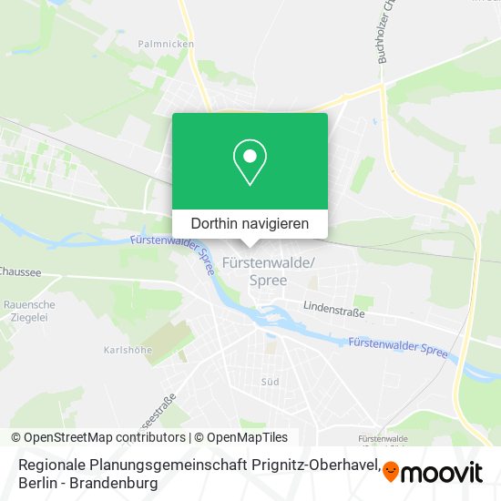 Regionale Planungsgemeinschaft Prignitz-Oberhavel Karte