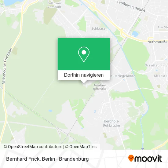 Bernhard Frick Karte