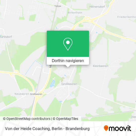 Von der Heide Coaching Karte