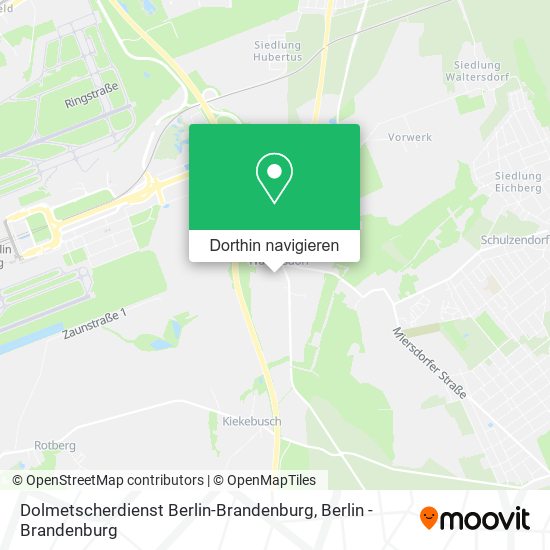 Dolmetscherdienst Berlin-Brandenburg Karte