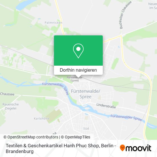 Textilen & Geschenkartikel Hanh Phuc Shop Karte