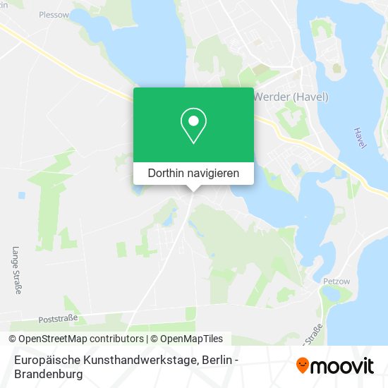 Europäische Kunsthandwerkstage Karte