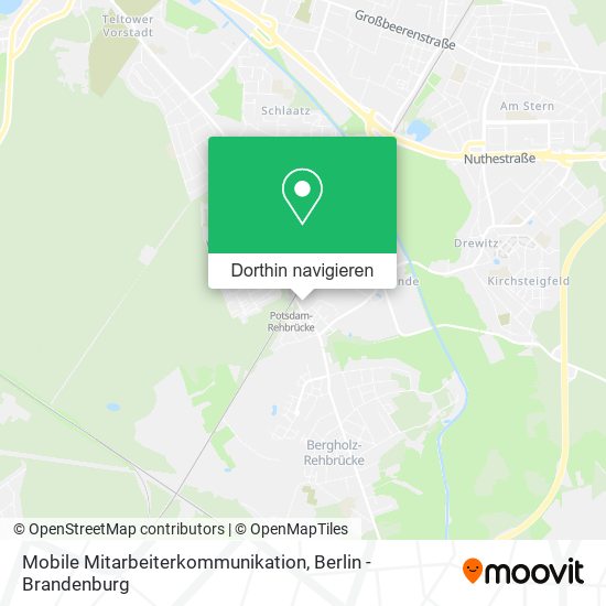 Mobile Mitarbeiterkommunikation Karte