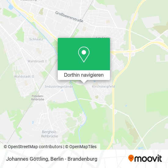 Johannes Göttling Karte