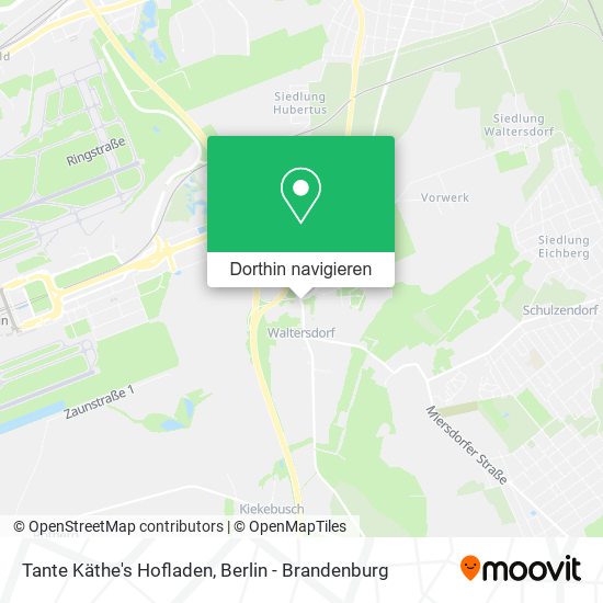 Tante Käthe's Hofladen Karte