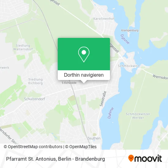 Pfarramt St. Antonius Karte