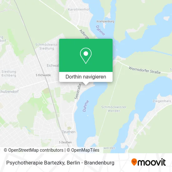 Psychotherapie Bartezky Karte