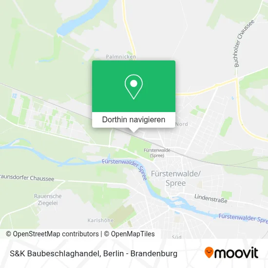 S&K Baubeschlaghandel Karte