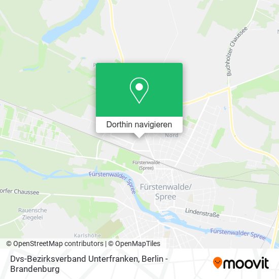 Dvs-Bezirksverband Unterfranken Karte