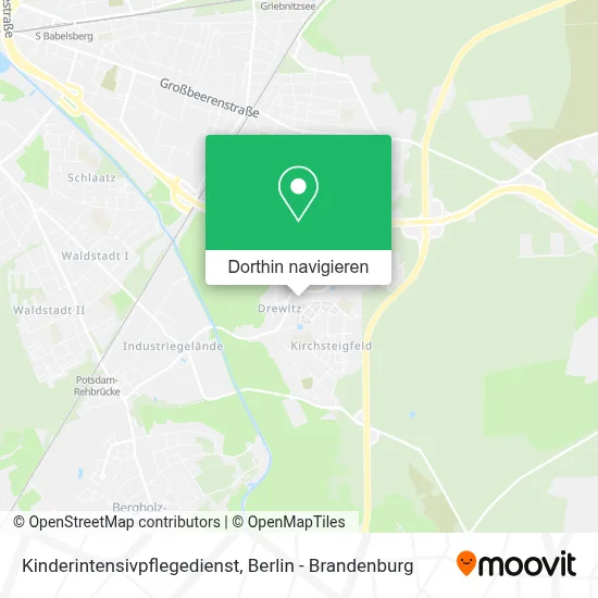 Kinderintensivpflegedienst Karte