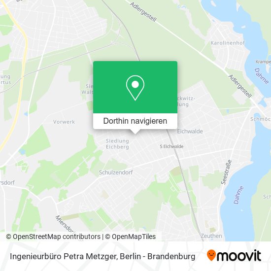 Ingenieurbüro Petra Metzger Karte