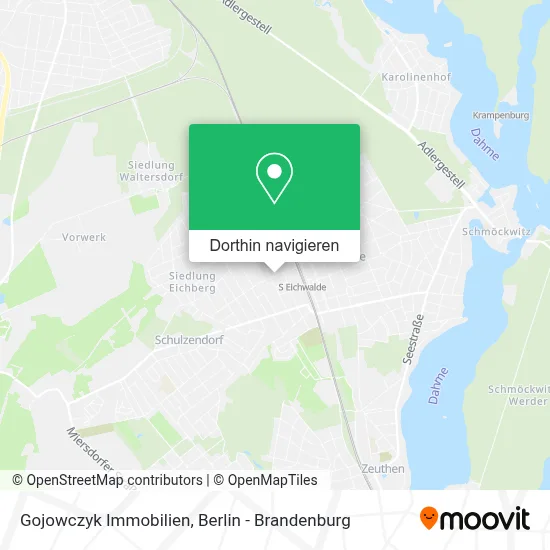 Gojowczyk Immobilien Karte