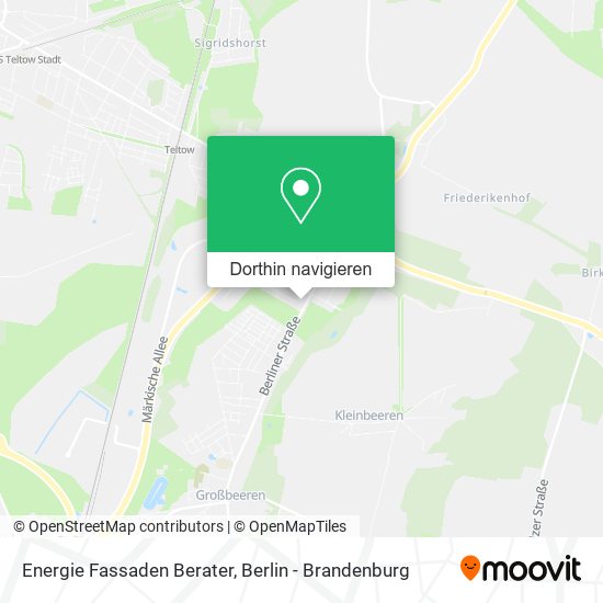 Energie Fassaden Berater Karte