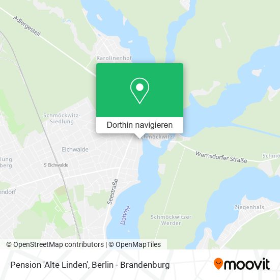 Pension 'Alte Linden' Karte