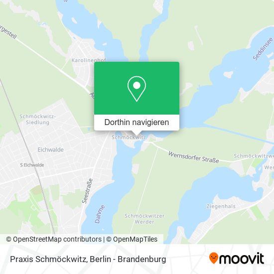 Praxis Schmöckwitz Karte