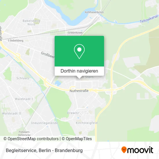 Begleitservice Karte