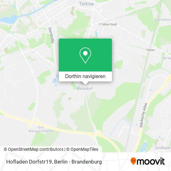 Hofladen Dorfstr19 Karte