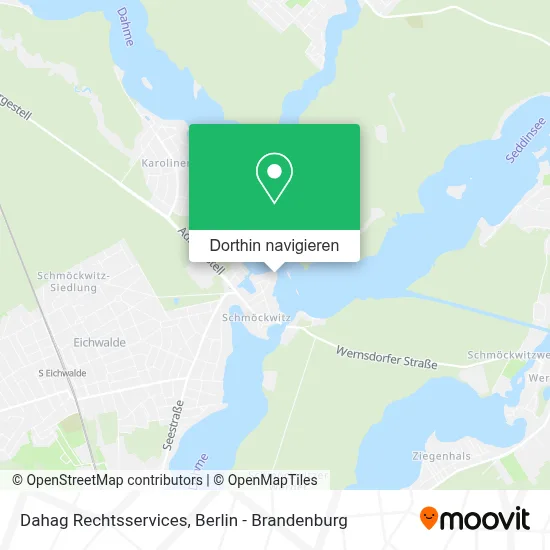 Dahag Rechtsservices Karte