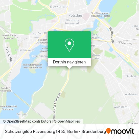 Schützengilde Ravensburg1465 Karte