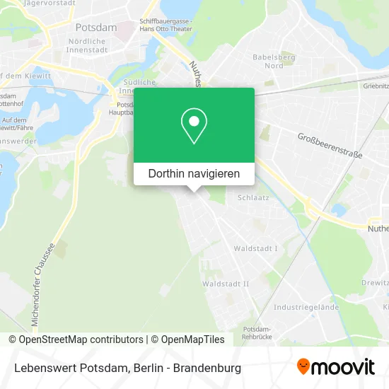 Lebenswert Potsdam Karte