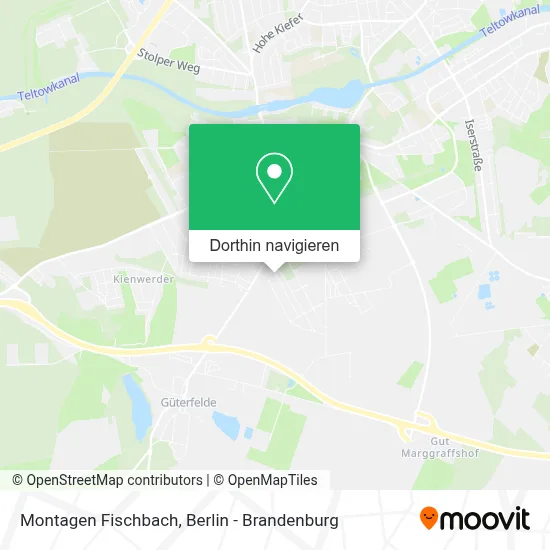 Montagen Fischbach Karte